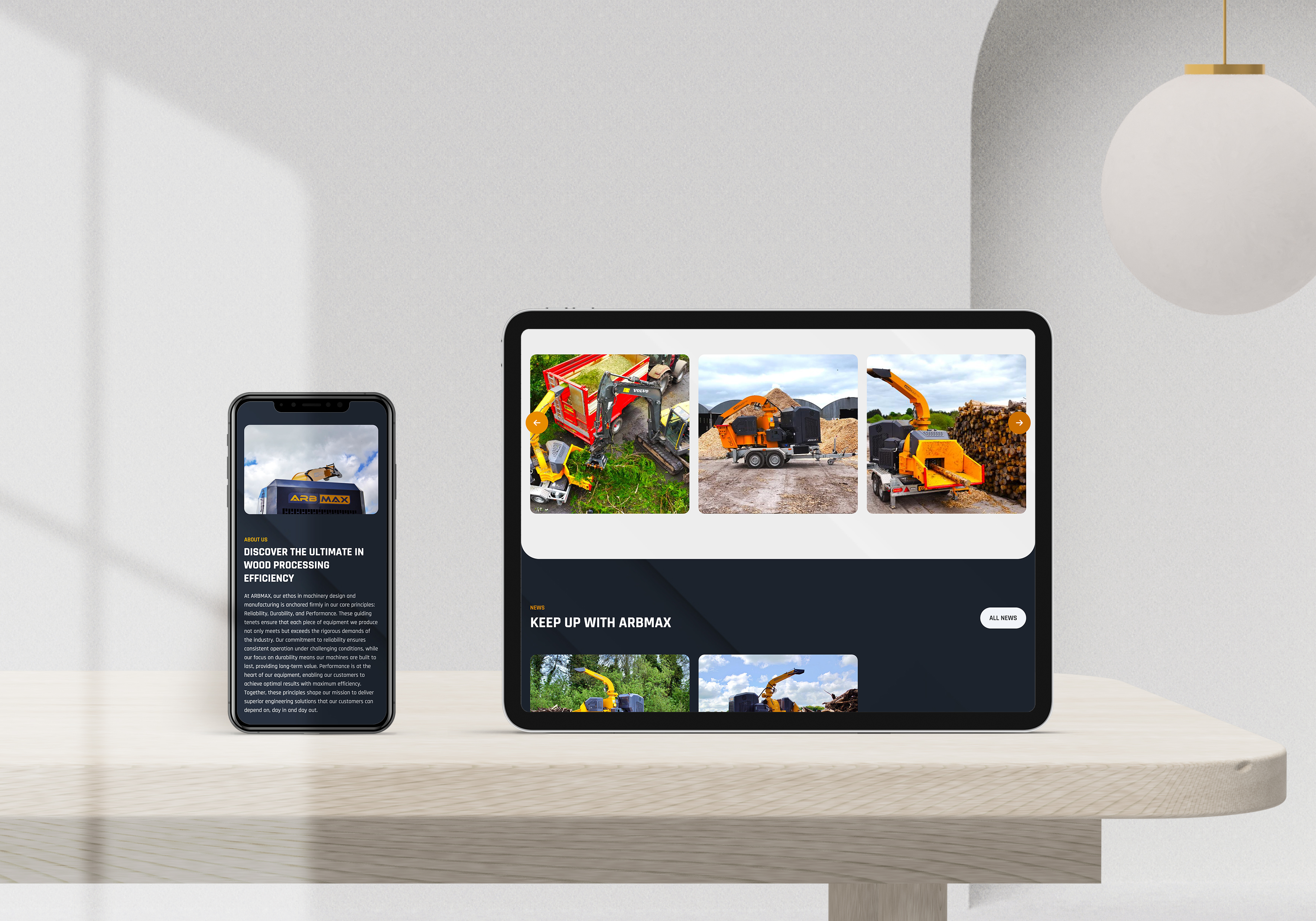 ARBMAX; Mockup Image Two