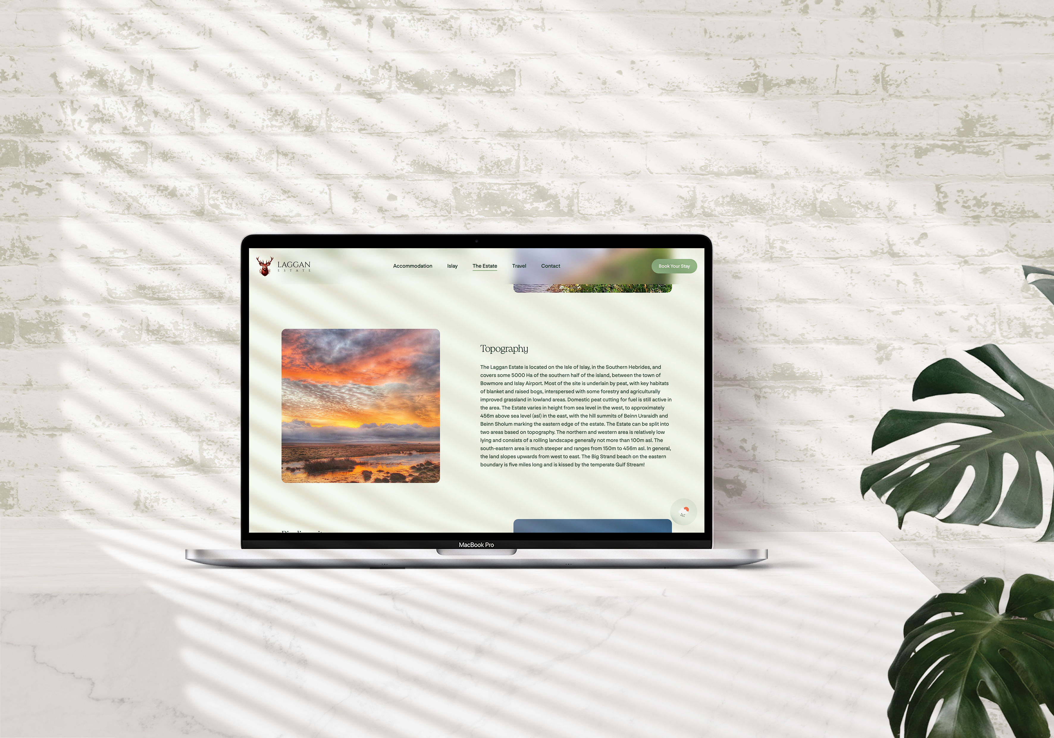 Laggan Estate; Mockup Image One