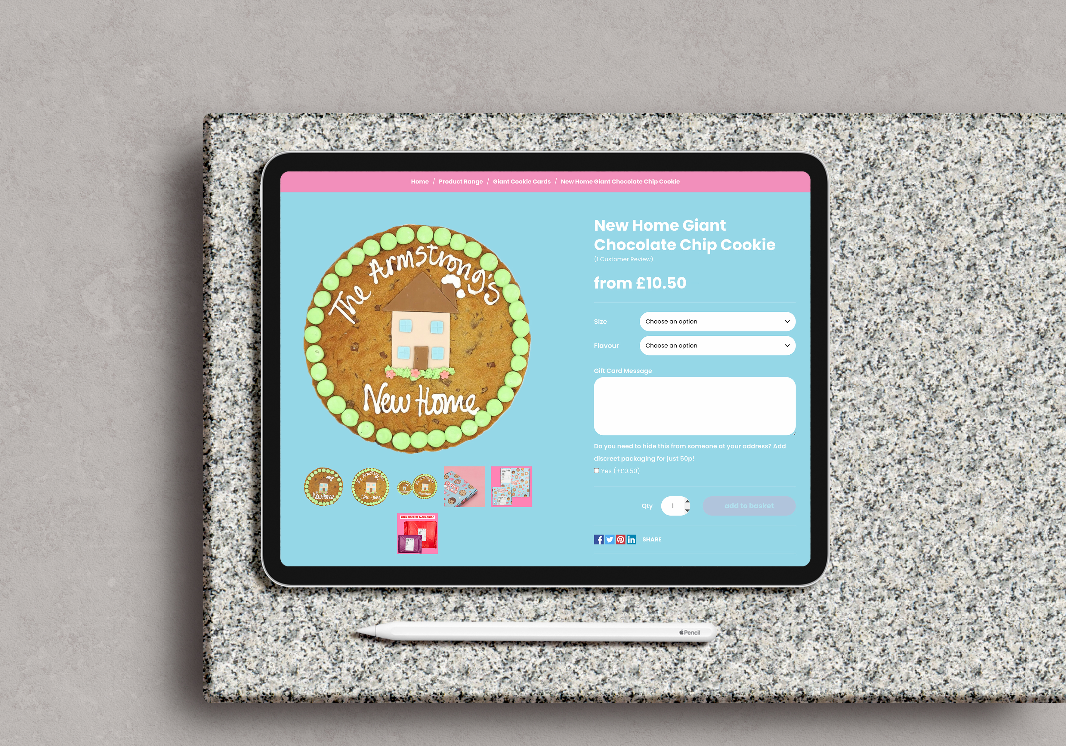 Ooh & Aah; Mockup Image One